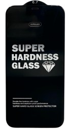 Защитное стекло для i-Phone 12 Pro Max 6.7&quot; Supglass XC-11 3D чёрное