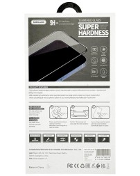 Защитное стекло для i-Phone 12 Pro Max 6.7&quot; Supglass XC-11 3D чёрное