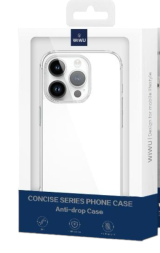 Накладка для i-Phone 15 Pro Wiwu ZCC-108 силиконовая прозрачная