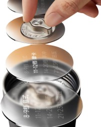 Ручная кофемолка Circle Joy Manual Coffee Grinder Pro X CJ-CF22 черная