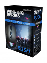 Мышь игровая проводная Smartbuy RUSH Dominator черная (SBM-720G-K)
