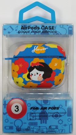  Силиконовый светящийся в темноте чехол для AirPods 3 Luxo Kaws рисунок №48