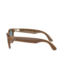 Smart Очки Ray Ban Meta RW4009 Коричневые линза синяя