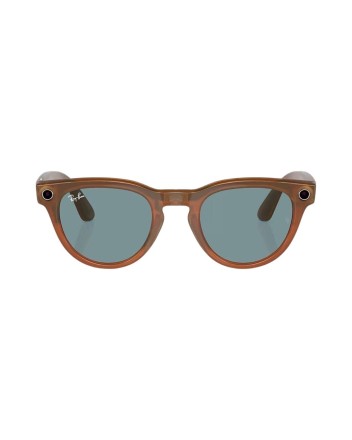  Smart Очки Ray Ban Meta RW4009 Коричневые линза синяя