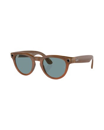  Smart Очки Ray Ban Meta RW4009 Коричневые линза синяя