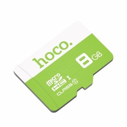 micro SDHC карта памяти Hoco 8GB Сlass 10 UHS-I (без адаптера)