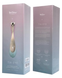 Аппарат для ухода за кожей вокруг глаз BeGlow Tia Eye розовый