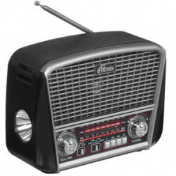 Портативный радиоприемник Ritmix RPR-065 черный