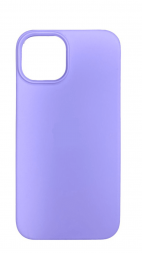 Чехол-накладка  iPhone 14 Silicone icase  №41 небесно-фиолетовая