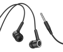 Наушники с микрофоном Hoco M104 1.2м черные