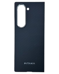 Накладка для Samsung Galaxy Z Fold6 Pitaka Premium Woven Case черно-серая