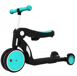  Самокат-беговел Bebehoo Deformation Stroller 5в1 DGN5-2 голубой
