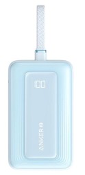 Powerbank Anker Zolo (1688) 10000mAh 30W 1USB/1C с проводом Type-C синий