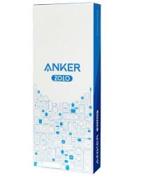 Powerbank Anker Zolo (1688) 10000mAh 30W 1USB/1C с проводом Type-C синий