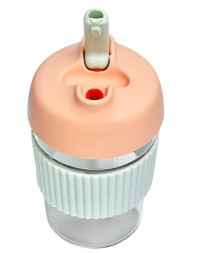 Термокружка Kiss Kiss Fish Rainbow Bobo Cup (G-U36W) розово-мятный