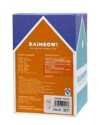 Термокружка Kiss Kiss Fish Rainbow Bobo Cup (G-U36W) розово-мятный