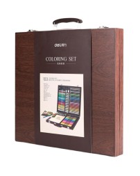 Набор для рисования DELI Painting Set Wooden Box