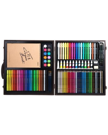  Набор для рисования DELI Painting Set Wooden Box
