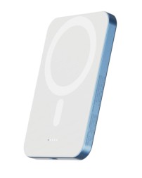 Powerbank с беспроводной зарядкой Pitaka Magnetic Aramid Fiber Qi2 5000mAh 15W Moonrise