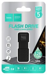 USB флеш накопитель Hoco UD6 128GB черный