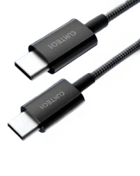 Usb Кабель-зарядка Type-C на Type-C Cuktech CTC315P 3A 60W 1.5м серый