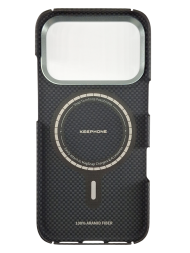Накладка для i-Phone 17 Pro Keephone Kevlar Norra MagSnap (Zorro black) черный