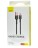  Usb Кабель-зарядка Type-C Baseus Cafule 2м (CATKLF-C91) 2A чёрно-красный