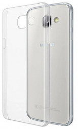 Накладка силикон тонкий 0.33мм Samsung Galaxy A3 (2017) прозрачный