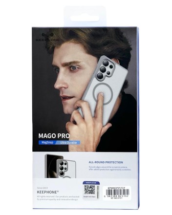  Накладка для Samsung Galaxy S25 Keephone Mago Pro MagSnap серый