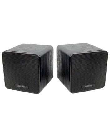  Акустическая система 2.0 Smartbuy CUBES, супер звук, дерево, 6Вт, черная (SBA-4650)/20