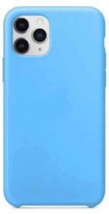  Чехол-накладка i-Phone 13 Pro Silicone icase №16 голубая