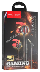 Наушники с микрофоном Hoco M105 Gaming 1.2м черные