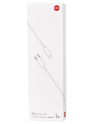 Usb Кабель-зарядка Xiaomi Type-C на Lightning 1м CTL01ZMC белый
