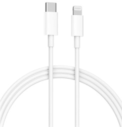 Usb Кабель-зарядка Xiaomi Type-C на Lightning 1м CTL01ZMC белый