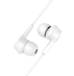 Наушники с микрофоном Hoco M50 1.2м белые