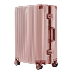 Чемодан 90 Points пластик 50.5 см, 20&quot; 33л розовый