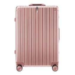 Чемодан 90 Points пластик 50.5 см, 20&quot; 33л розовый