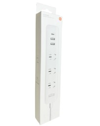 Сетевой удлинитель Xiaomi Mi Power Strip 3 Sockets/2 USB Potrs/1 USB-C 20W 2A1C (XMCXB05QMN) белый