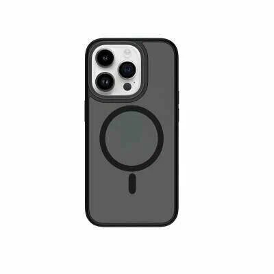  Накладка для i-Phone 15 Pro Wiwu Magsafe FGG-011 матовая черная