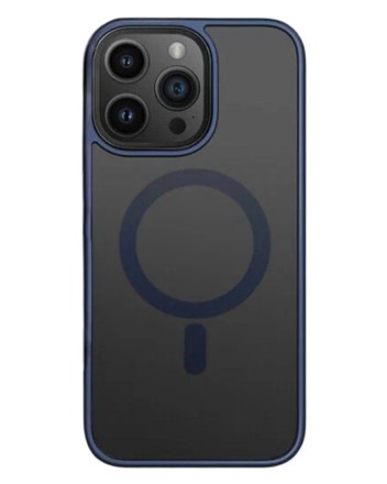  Накладка для i-Phone 15 Pro Keephone Mago Pro MagSnap матовый синий