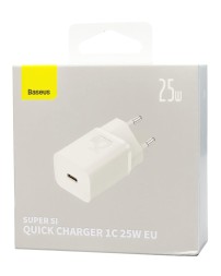 Сетевое зар. устр. Baseus Super Si 1C 3A 25W CCSP020102 белое