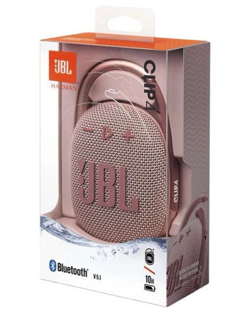  Bluetooth колонка JBL Clip 4 розовый