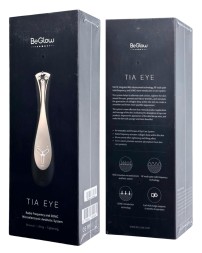 Аппарат для ухода за кожей вокруг глаз BeGlow Tia Eye черный