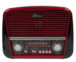 Портативный радиоприемник Ritmix RPR-050 красный
