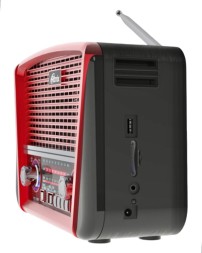 Портативный радиоприемник Ritmix RPR-050 красный