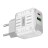  Сетевое зар. устр. Hoco C135A 1USB/1C 3A 20W белое