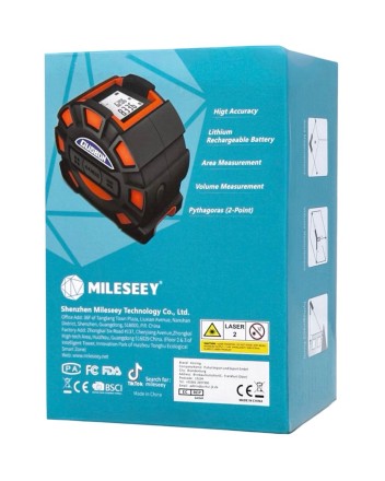  Умная рулетка Mileseey Laser Ranging Tape Measure DT11