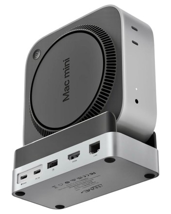  Док-станция + хаб Orico VSP10 USB3.0x3/USB-Cx3/HDMI/RJ45/MicroSD/TF/Mac Mini черный
