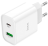  Сетевое зар. устр. Hoco C80A Plus 1USB/1С PD/QC3.0 3A 20W белое