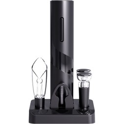 Винный набор Circle Joy 5 in 1 Set in a Gift Box CJ-TZ08 чёрный